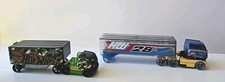 Two Hot Wheels Trucks - Rig Dog & Speed Fleet 2013