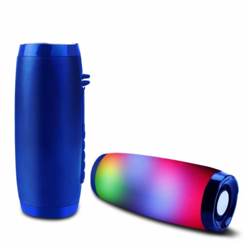 Waterproof Bluetooth 5.0 Speaker with Mutil-Colorful 7LED Lights Patterns, Porta - Afbeelding 1 van 5