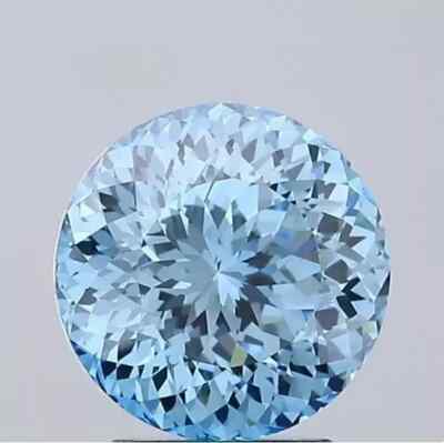 5 Ct Natural 5 Pc pear Cut blue Diamond CERTIFIED D Grade VVS1 + 1 Free