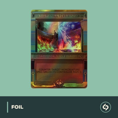 MTG | Spell Pierce | MASTERPIECE | AMONKHET INVOCATIONS | EXCELLENT | EN | FOIL 