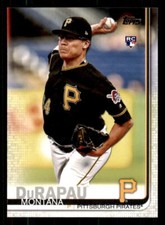 2019 Topps Update #US228 Montana DuRapau Pittsburgh Pirates RC