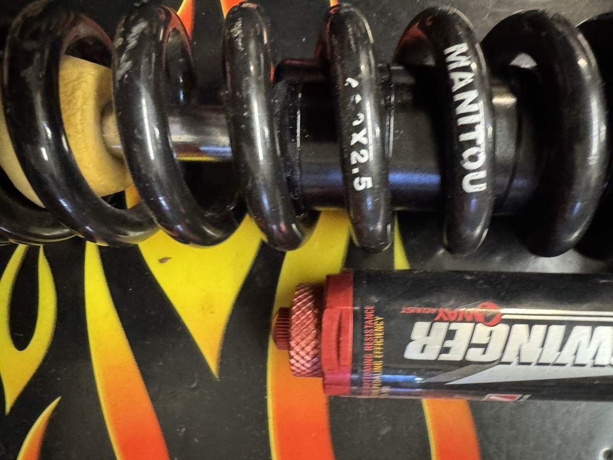 Manitou Swinger 4 Way SPV Rear Shock 8.5 Coil Downhill Freeride | eBay
