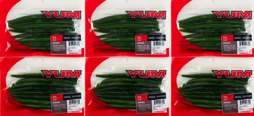 (LOT OF 6) YUM DINGER 5" YDG5345 RIPE CM6402