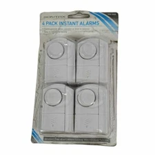 Sontax 4 Pack Instant Alarms White