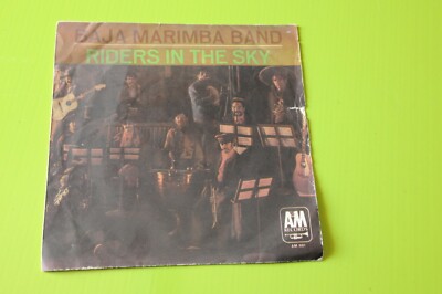 ''BAJA MARIMBA BAND 7'''' RIDERS IN ORIG ITALY SOLO COVER ONLY COVER NOT''