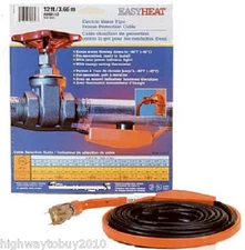 Easy Heat AHB115A 15' Ft  Automatic Pipe Heating Freeze Free Cable