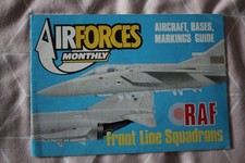 AIR FORCES MONTHLY BOOKLET "R.A.F. FRONT LINE SQUADRONS" 1988