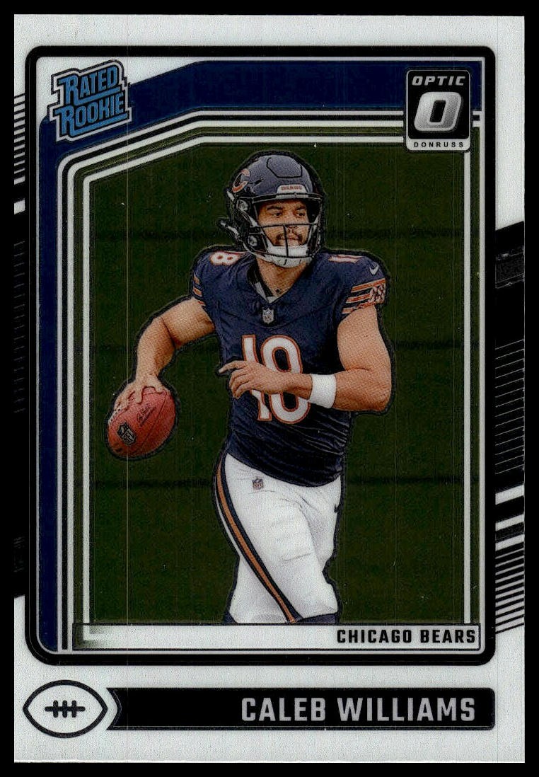 2024 Donruss Optic #201 Caleb Williams Rated Rookie