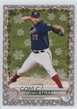 2022 Topps Holiday Mega Box Metallic Stephen Strasburg #HW54 00gy