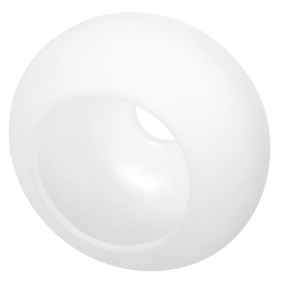  Pendant Lamp Shade Replacement E27: Plastic Oval Hanging Light Cover Diameter - Image 4 of 4