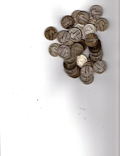 SILVER STANDING LIBERTY QUARTERS (40 COINS)