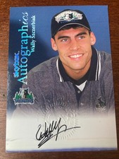 Wally Szczerbiak Skybox Auto 1999 Rookie Autograph