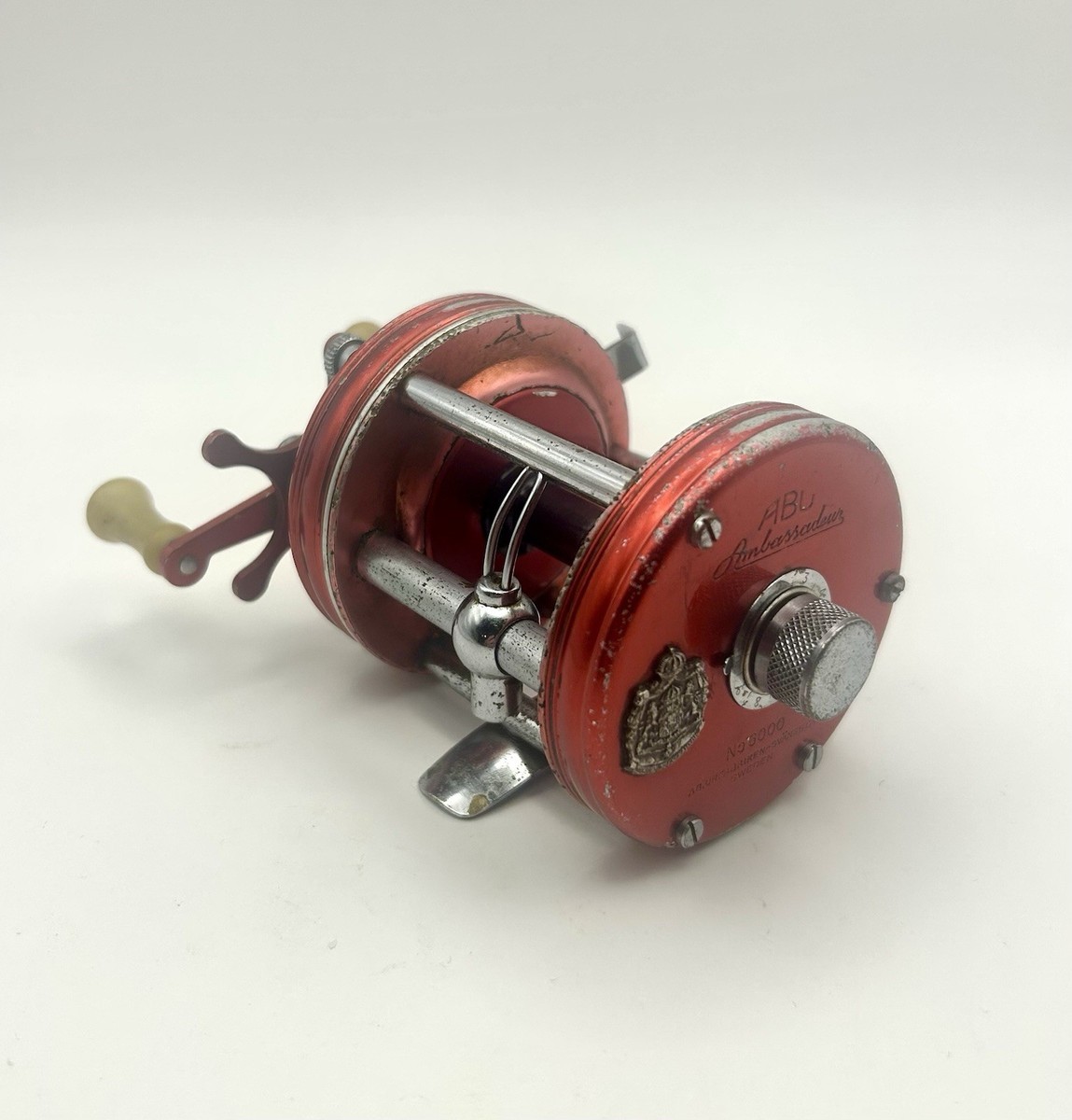 Abu Garcia アンバサダー6000 ハイスピード Abu Garcia Ambassador 6000 Bait Casting Reel - Vintage 1950's