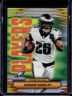 2025 Topps Chrome Saquon Barkley Refractor (RAW)