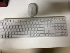 Dell Pro Wireless Combo KM5221W Keyboard KB3121WT Mouse MS3121WT White Slim