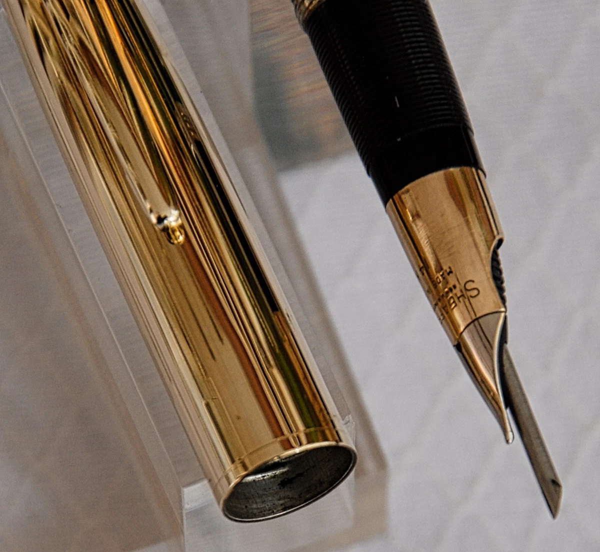1 pezzo penna stilografica in ottone penna a inchiostro Kawaii EF/F