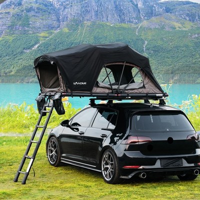 ILANDER Hardshell Rooftop Tent Clamshell Overland Jeep SUV Camping