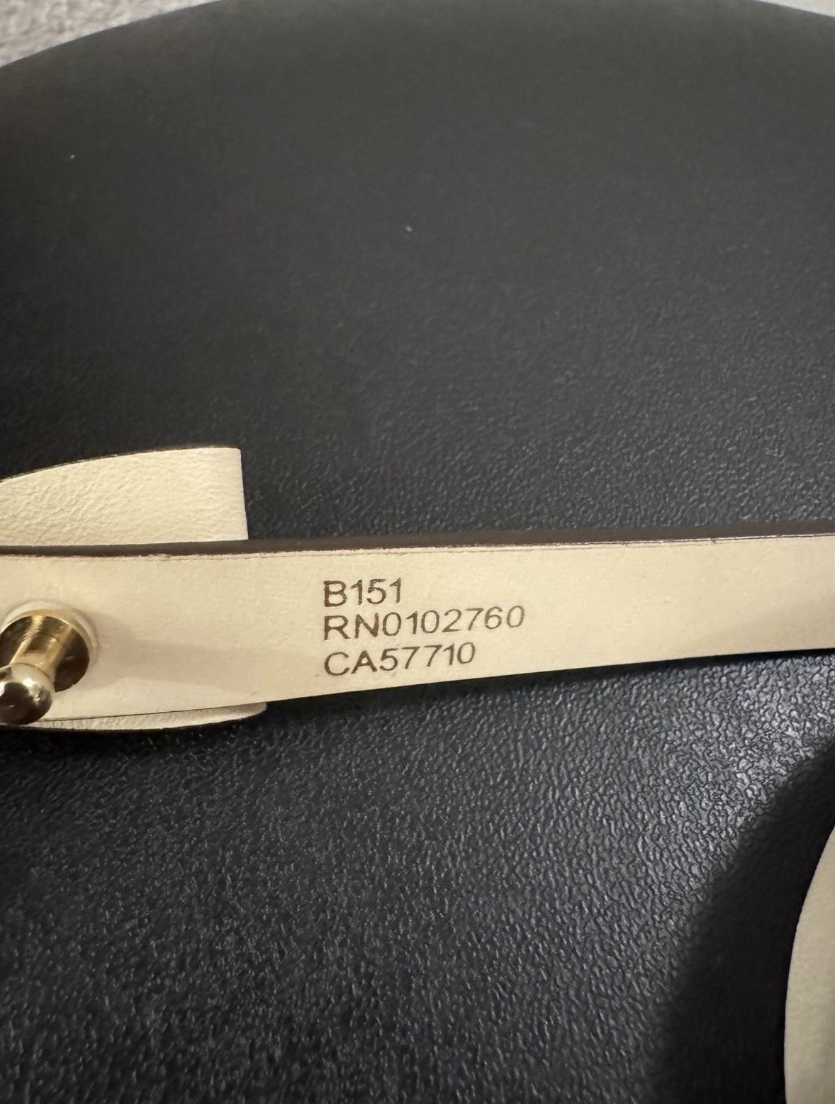 Kate Spade Bow Belt Bone Cream Leather Size Small thumbnail 4