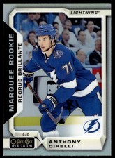 2018-19 O-Pee-Chee Platinum MARQUEE ROOKIE Anthony Cirelli Rookie Tampa Bay