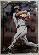 1998 Leaf 50th Anniversary Javier Lopez Fractal Matrix Silver X-Axis Die-cut 