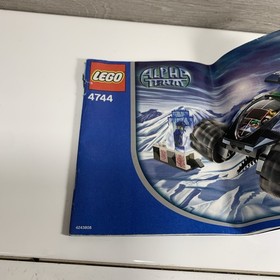 Lego Alpha Team 4744 - Instructions Booklet Manual - No Blocks
