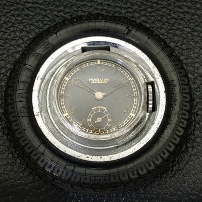 MARVIN SUB SECOND HAND-WINDING SWISS POCKET ORIGINAL DIAL WATCH a432786-a