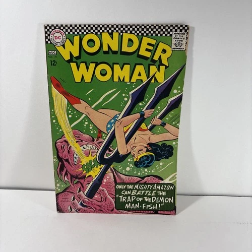 DC Comics 1967 Wonder Woman #171 Comic Book Vintage