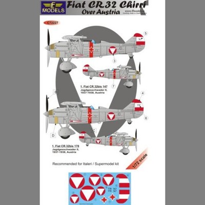 LF Models C72227 1/72 FIAT CR.32 over Austria