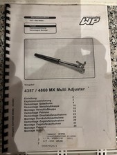 WP Federgabel Werkstatthandbuch 4357 / 4860 MX Motocross KTM EXC Telegabel