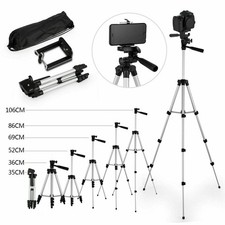 1P Professional Camera Tripod Stand  Phone Holder For Smartphone iPhone Samsung