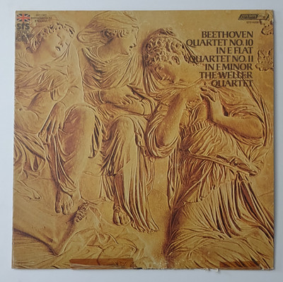 Beethoven Quartet No. 10 in E Flat No. 11 in F Minor vinyl London STS 15220