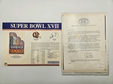 Willabee Ward The Official NFL Super Bowl Patch Collection/Super Bowl 17 Patch