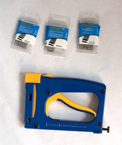 Charnwood Framers Corner T220 TAB GUN picture-framing point driver + 1000 points