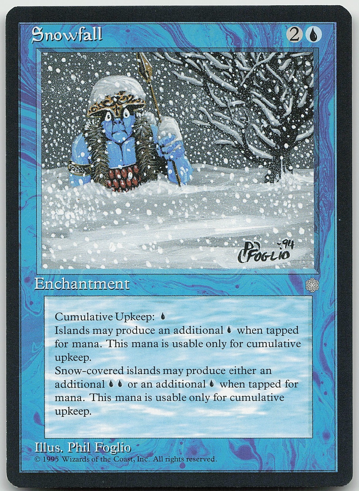 Snowfall Ice Age LP MTG