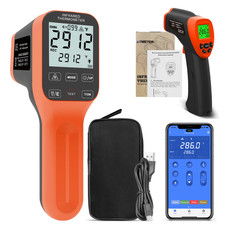 Pirometro laser Bluetooth termometro infrarossi termometro infrarossi fino a 1600°C