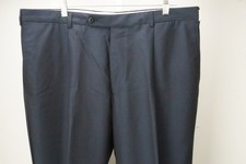 Burberry London Blue S100s Wool Mens Pants Trousers Sz 50 EU NEW