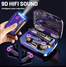 M19 Wireless Bluetooth Earbuds LED Display HiFi Stereo Touch Control