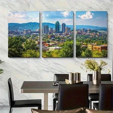3pcs Midwest Scenic Landscape Travel Perfect Wall Art Canvas Unframed/Framed