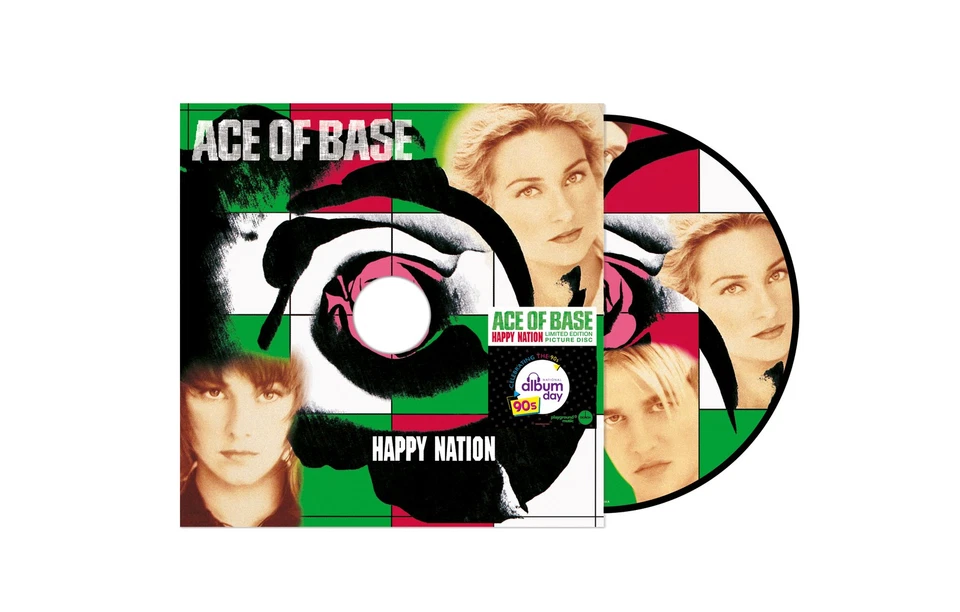 Ace of Base Happy Nation (NAD 2023) (Vinyl) 12" Album Picture Disc (UK IMPORT) - Image 2 of 3