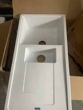 Franke Titan 1.5 Bowl Tectonite Sink White Reversible 970mm x 500mm (sink only)B