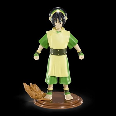 BendyFigs The Noble Collection Avatar Toph - Noble Toys 17cm Bendable Posable Co