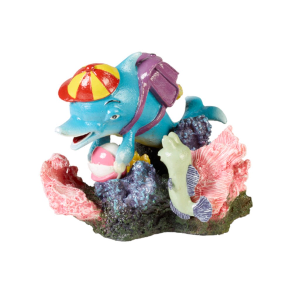 Decorazione acquario hobby delfino decorazione acquario delfino bolle d'aria