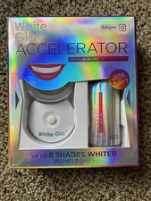 White Glo Accelerator Blue Light Teeth Whitening Kit New In Box