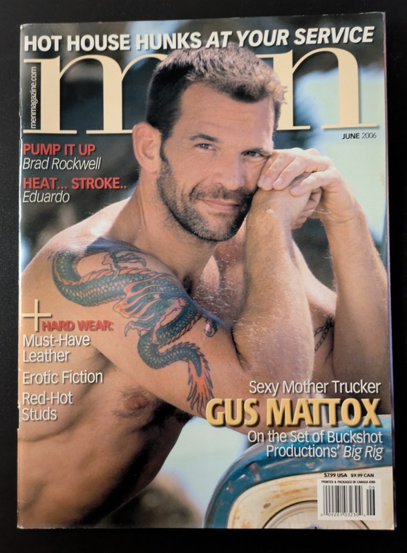 MEN Magazine GAY MALE SOFT SEX & EROTICA #266 June 2006 LIKE NEW GUS MATTOX