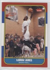 2024 Goodwin Champions Fleer Retro Basketball Tribute LeBron James #LBJ-1986 lz7