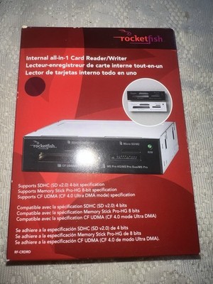 Rocketfish Internal All In 1 Card Reader Writer Model RF-CRDRD UNTESTED
