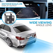 Car Rear View Parking Backup Camera Night Vision HD View 170° 4LED Reverse Cam
