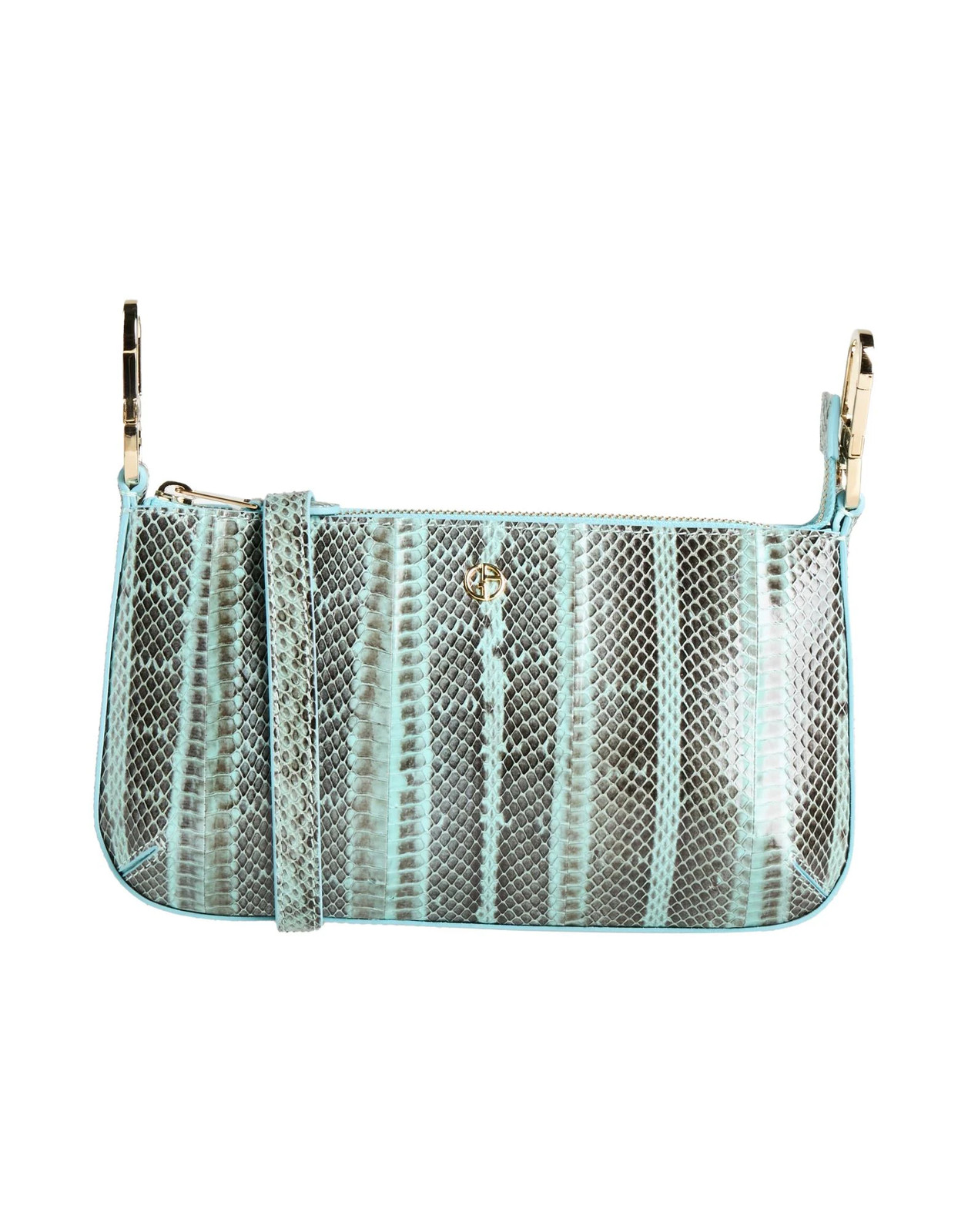 Giorgio Armani - Women - Leather Cross-body bag - Light blue 222790₽