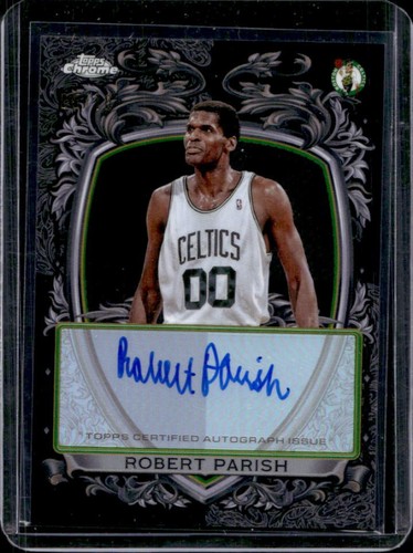 2025 Topps Chrome Robert Parish Refractors Black (RAW)