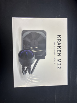 NZXT Kraken M22 120MM Liquid Cooler RGB w/ CAM